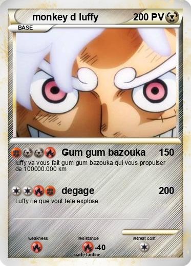 Pokemon monkey d luffy