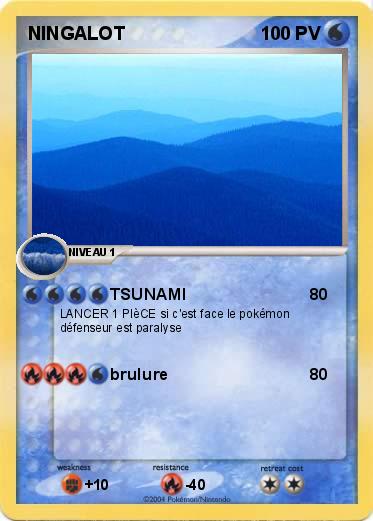 Pokemon NINGALOT