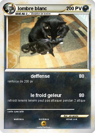 Pokemon lombre blanc