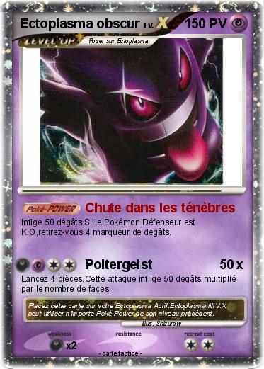 Pokemon Ectoplasma obscur