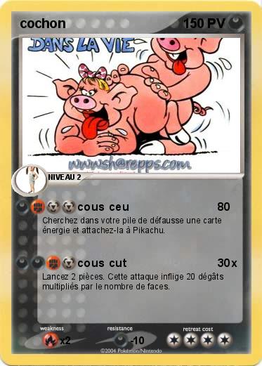 Pokemon cochon
