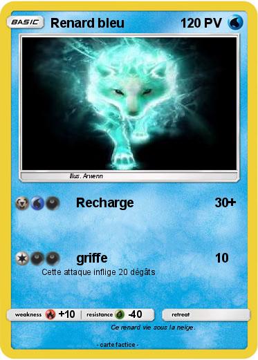 Pokemon Renard bleu
