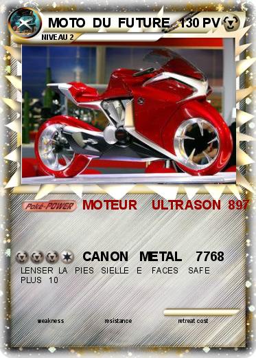 Pokemon MOTO  DU  FUTURE