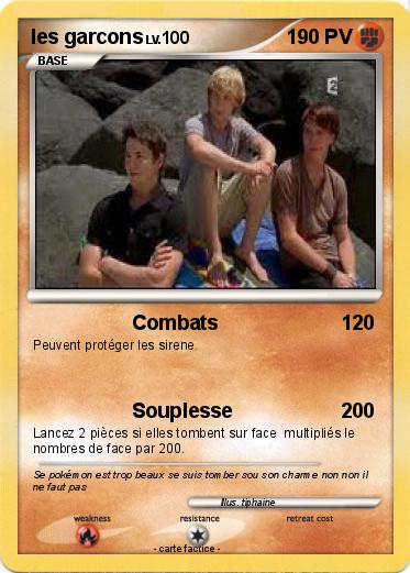 Pokemon les garcons