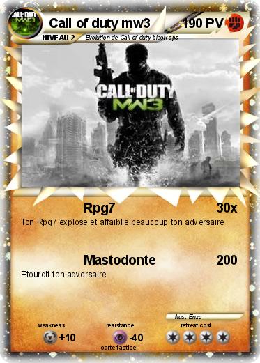 Pokemon Call of duty mw3