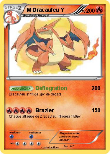 Pokemon M Dracaufeu Y