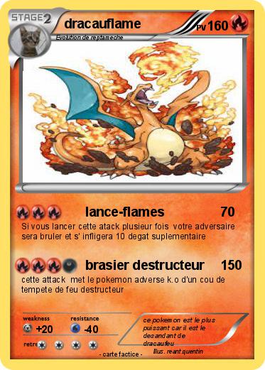 Pokemon dracauflame