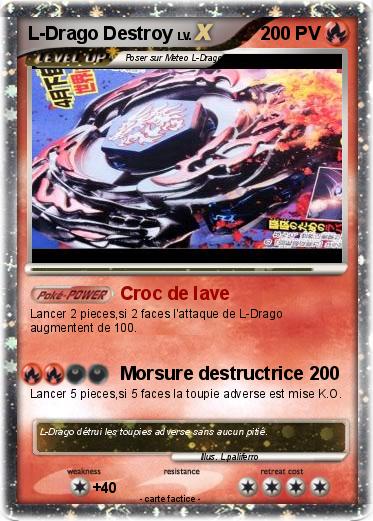 Pokemon L-Drago Destroy