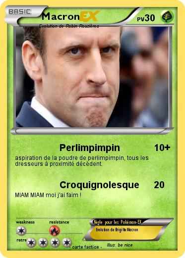Pokemon Macron