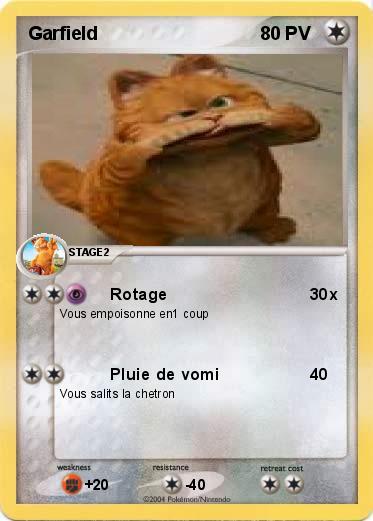 Pokemon Garfield                                                                               