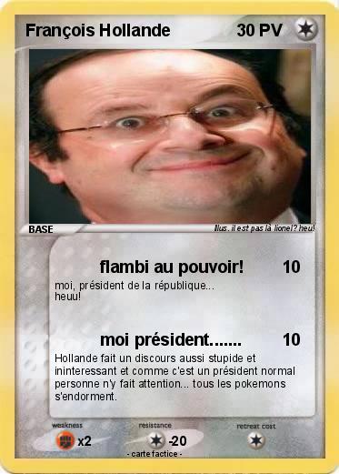 Pokemon François Hollande