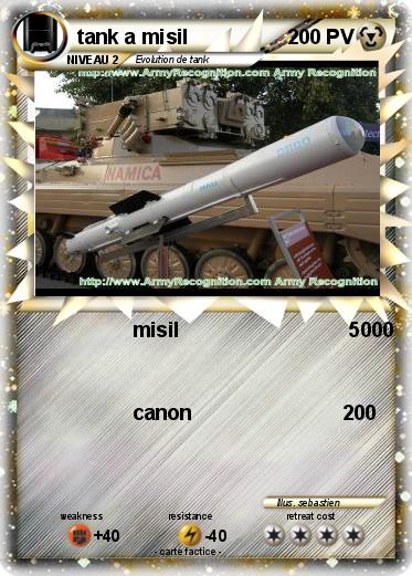 Pokemon tank a misil