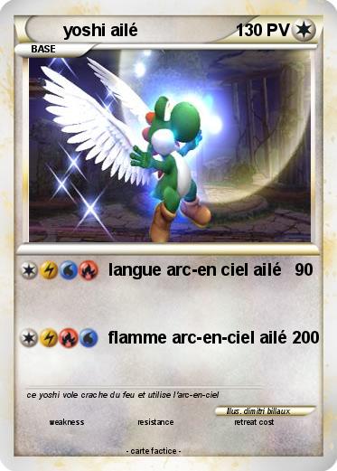 Pokemon yoshi ailé
