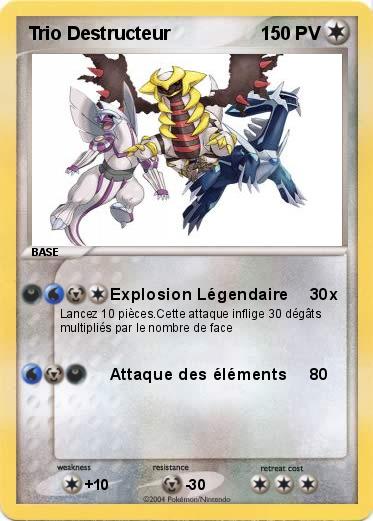 Pokemon Trio Destructeur