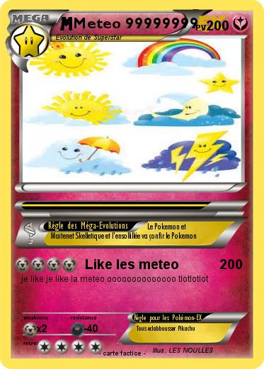 Pokemon Meteo 99999999