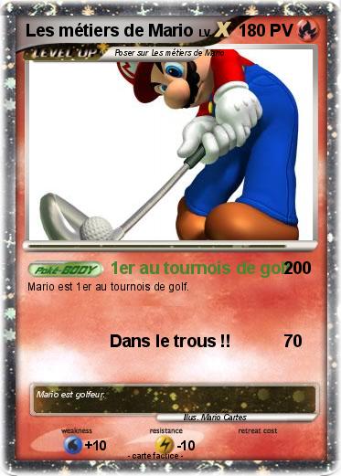 Pokemon Les métiers de Mario