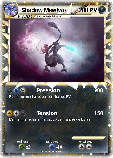 Pokemon Shadow Mewtwo