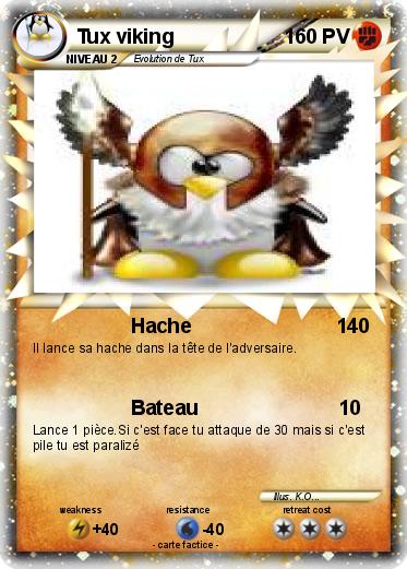 Pokemon Tux viking