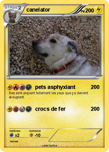 Pokemon canelator