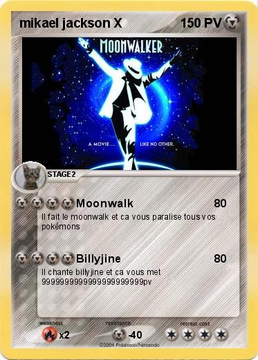 Pokemon mikael jackson X