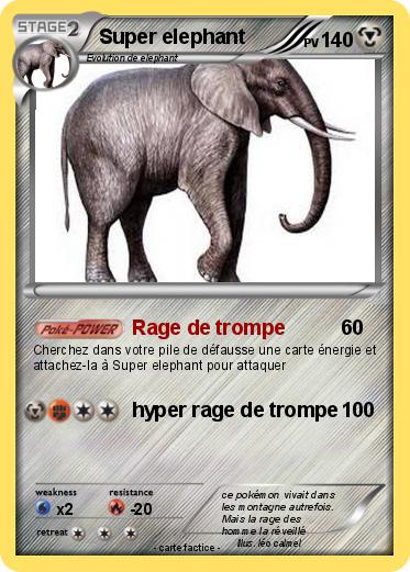 Pokemon Super elephant