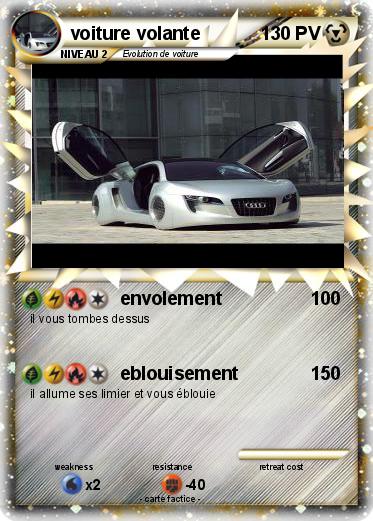 Pokemon voiture volante