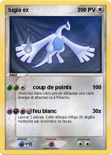 Pokemon lugia ex
