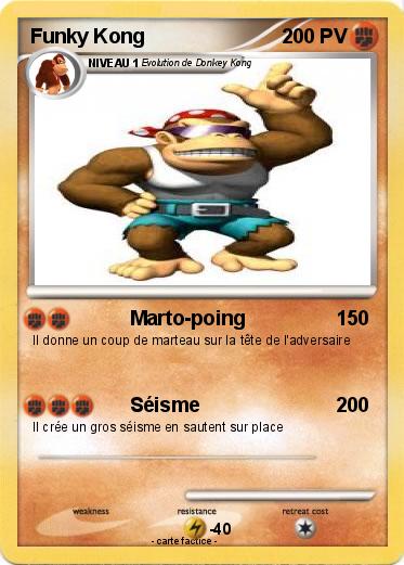 Pokemon Funky Kong