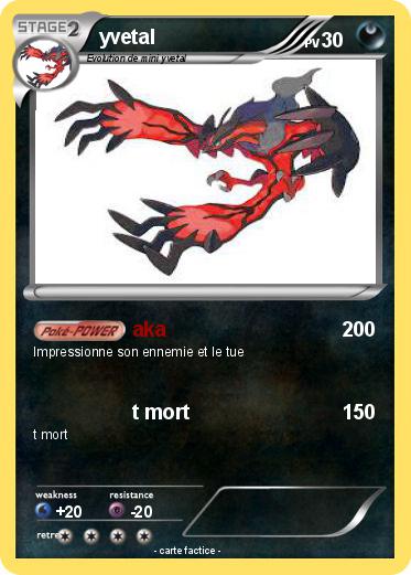 Pokemon yvetal