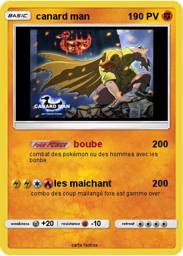 Pokemon canard man