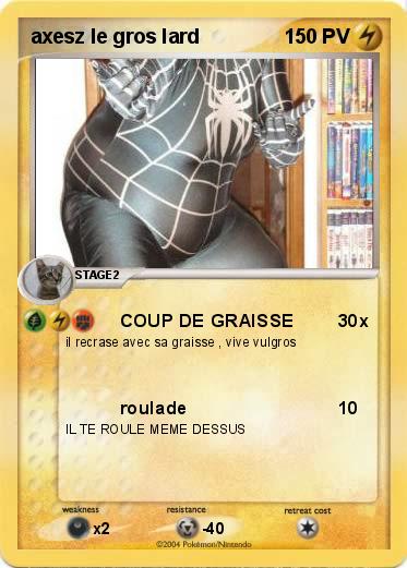 Pokemon axesz le gros lard