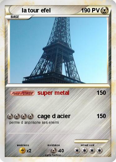 Pokemon la tour efel
