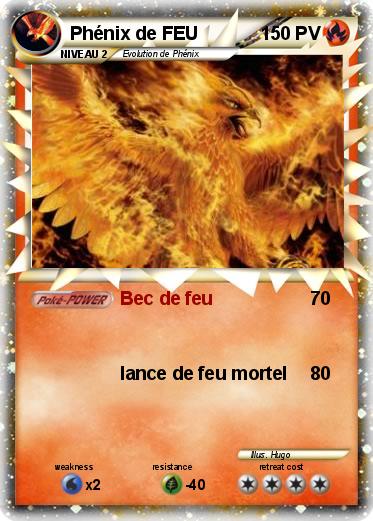 Pokemon Phénix de FEU