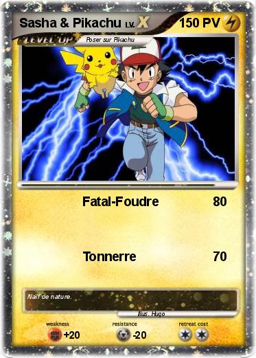 Pokemon Sasha & Pikachu