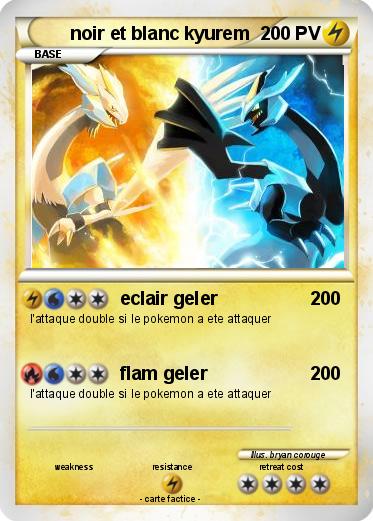 Pokemon noir et blanc kyurem