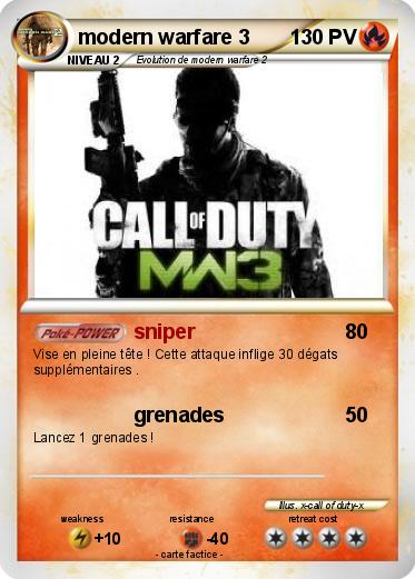 Pokemon modern warfare 3