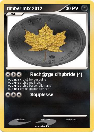 Pokemon timber mix 2012