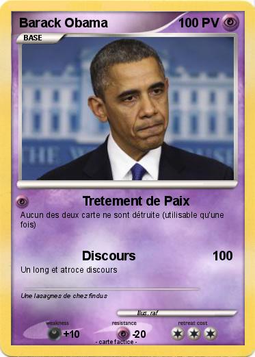 Pokemon Barack Obama