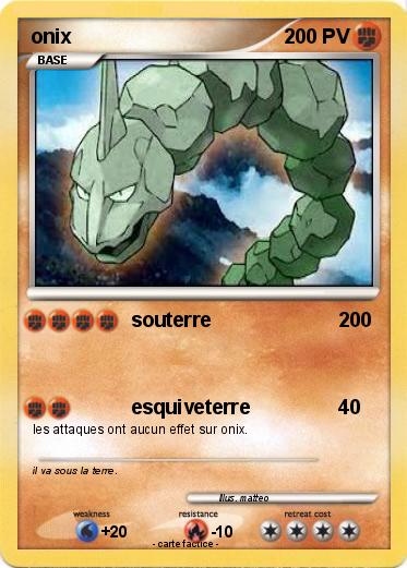 Pokemon onix