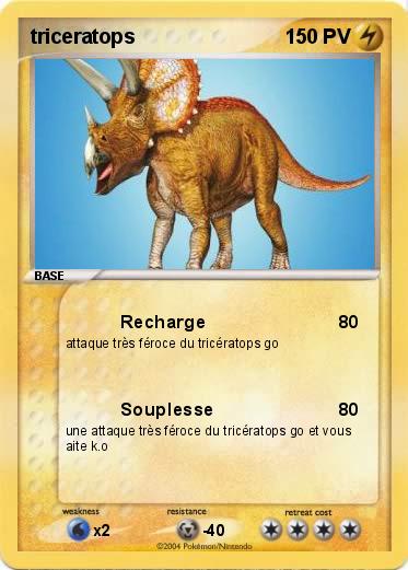 Pokemon triceratops