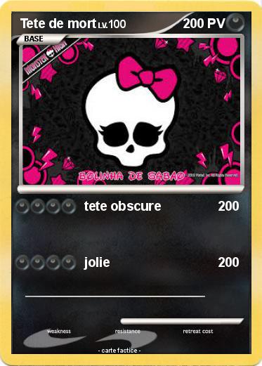 Pokemon Tete de mort