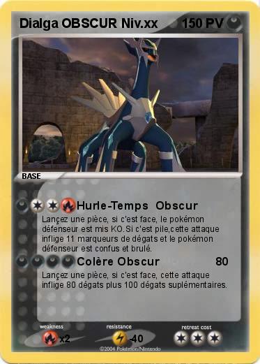 Pokemon Dialga OBSCUR Niv.xx