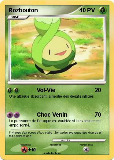 Pokemon Rozbouton