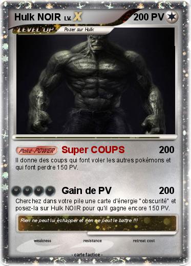 Pokemon Hulk NOIR