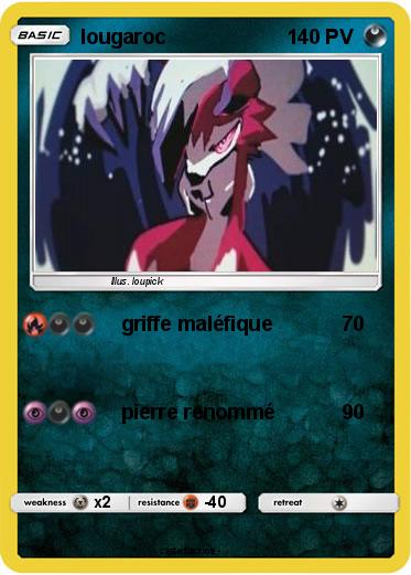 Pokemon lougaroc