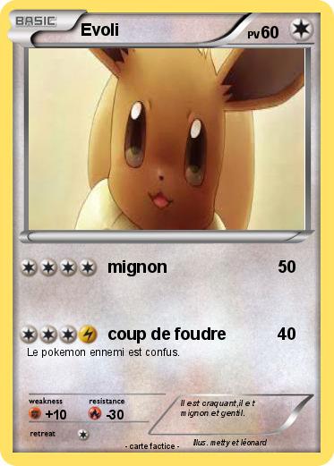 Pokemon Evoli