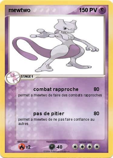Pokemon mewtwo