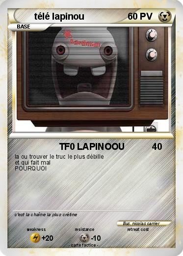 Pokemon télé lapinou