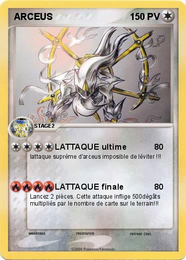 Pokemon ARCEUS  
