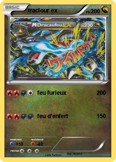 Pokemon traclour ex